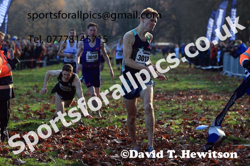 European Men's Short Course Relay Trials, 2023 British Athletics Cross Challenge, Sefton Park, Liverpool. Photo: David T. Hewitson/Sports for All Pics